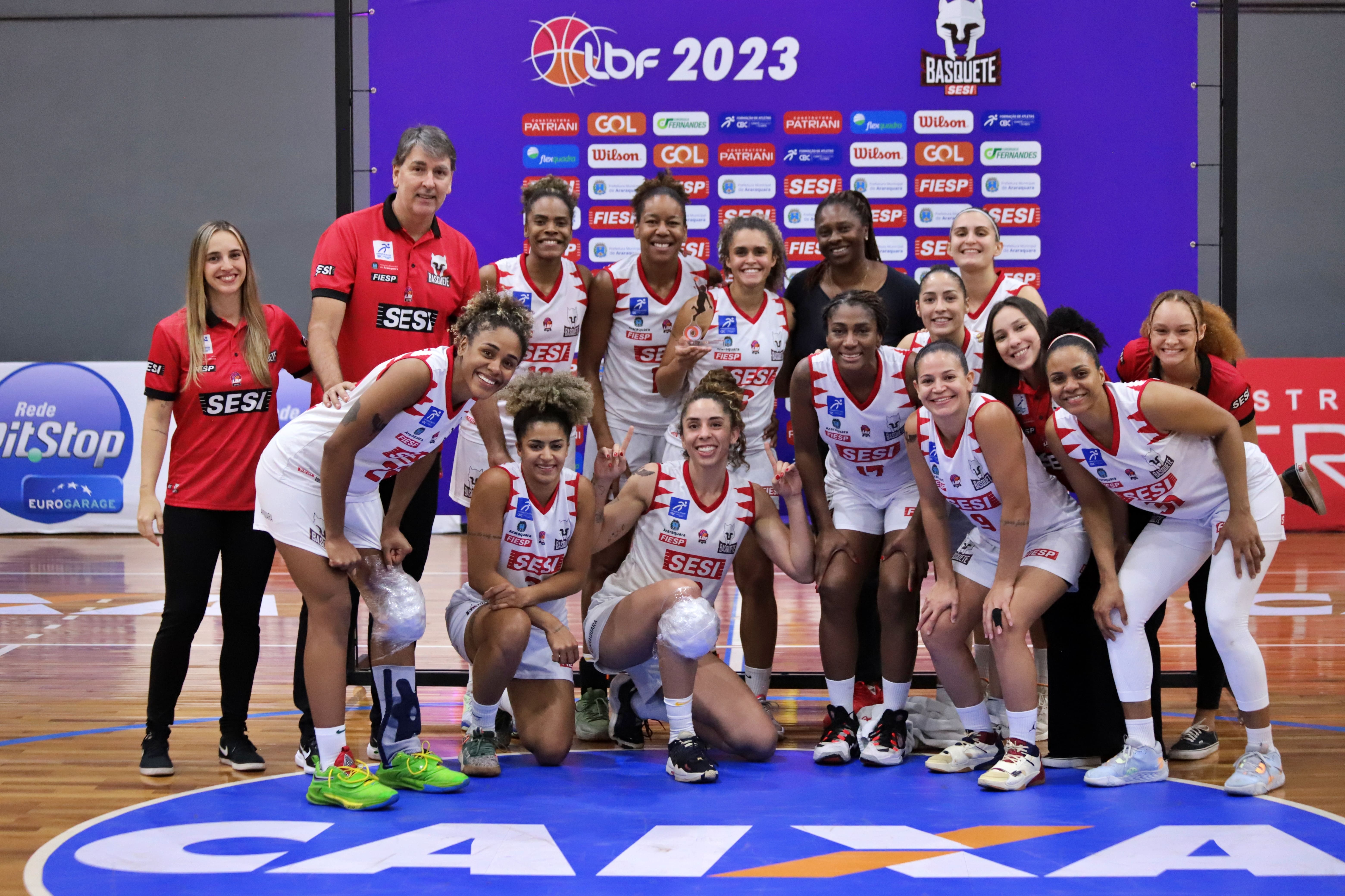 Sesi Araraquara larga na frente na final do Paulista Feminino