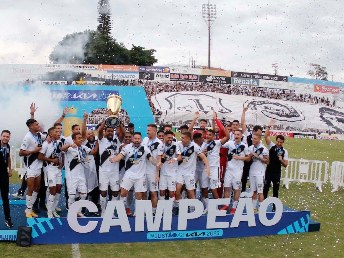 Ponte Preta conquista título da série A2 do Campeonato Paulista