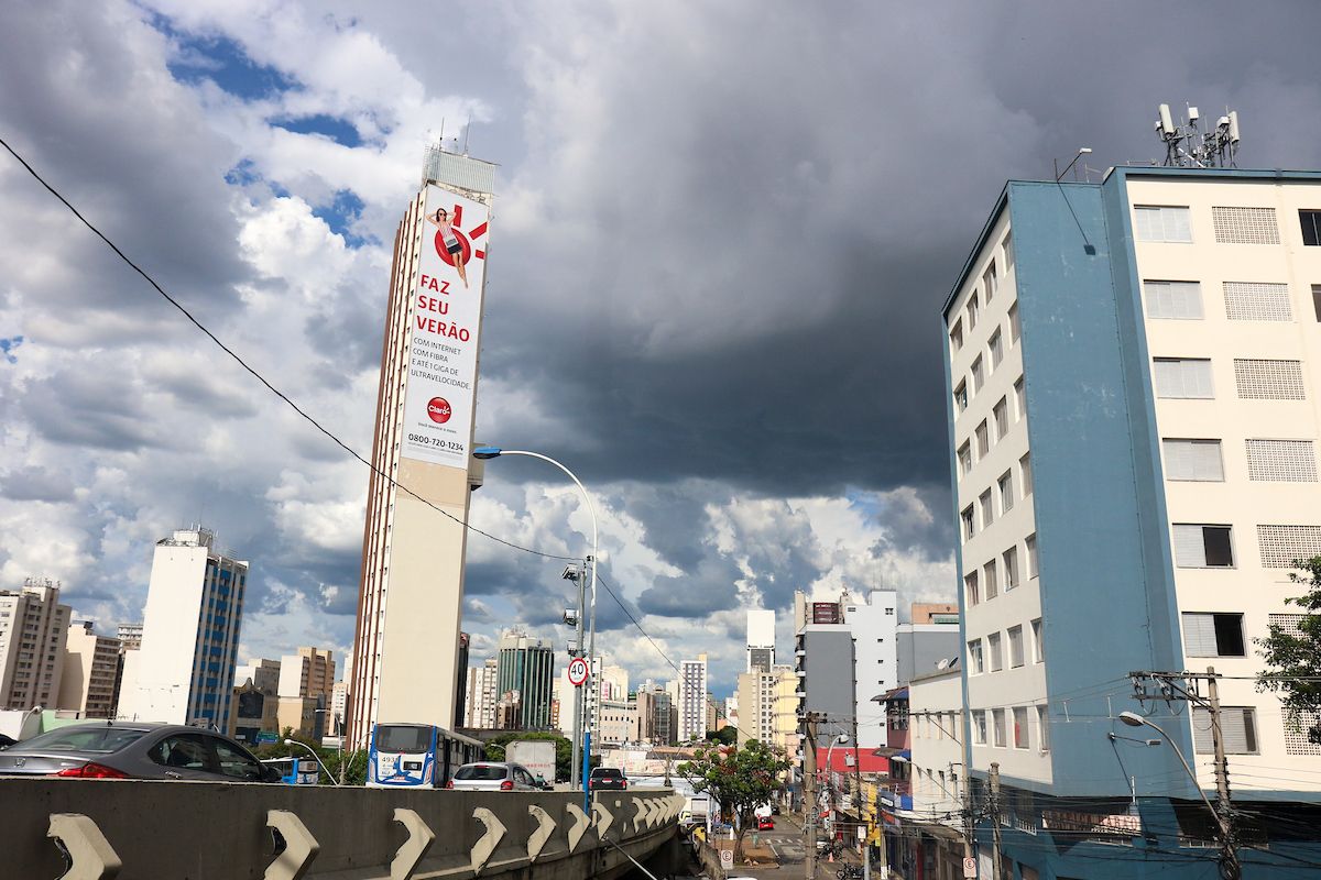 Nebulosidade deve aumentar, trazendo chance de novas tempestades em Campinas (Foto: Luciano Claudino/Código19)