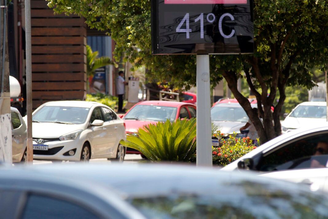 Altas temperatura na região de Campinas durante a Primavera (Foto: Denny Cesare/ Código 19)