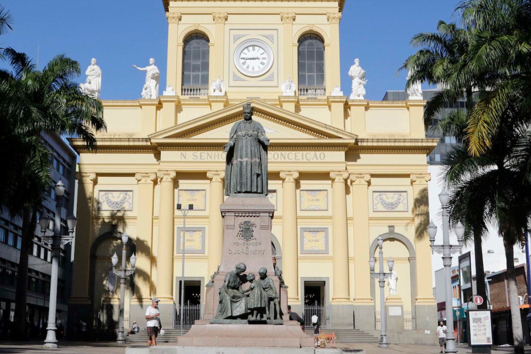 Catedral Metropolitana de Campinas, no Centro da cidade (Foto: Denny Cesare/ Código 19)