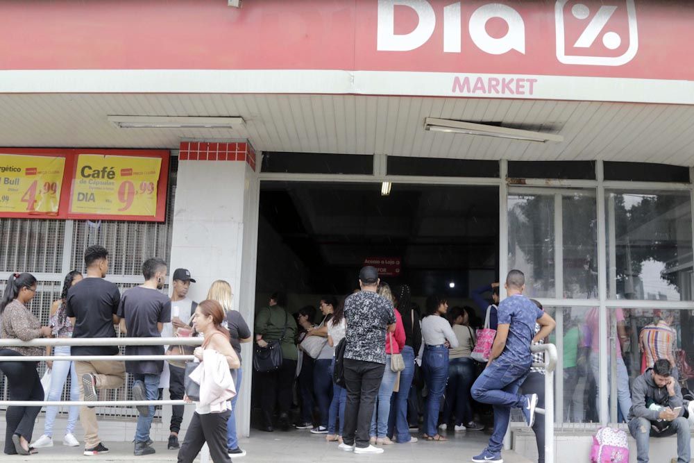 Loja da rede Dia instalçada na Avenida Orosimbo Maia (Foto: Código 19)