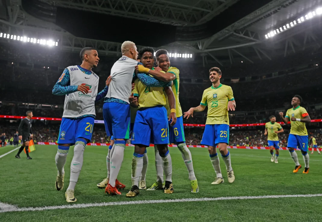 Seleção brasileira empatou com a Espanha (Foto: Rafael Ribeiro/CBF)