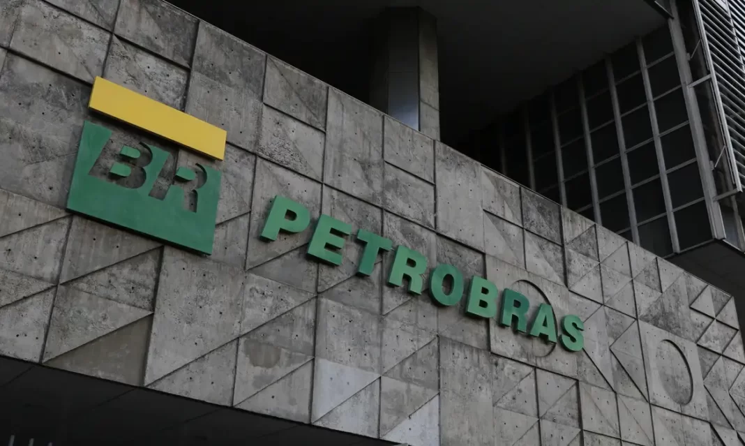 a foto mostra a fachada da Petrobras