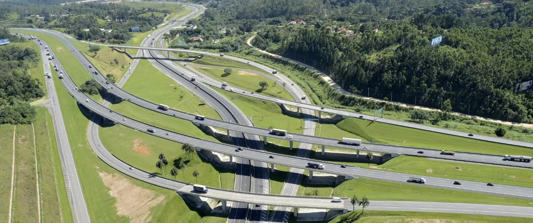a foto mostra a rodovia Anhanguera e Bandeirantes