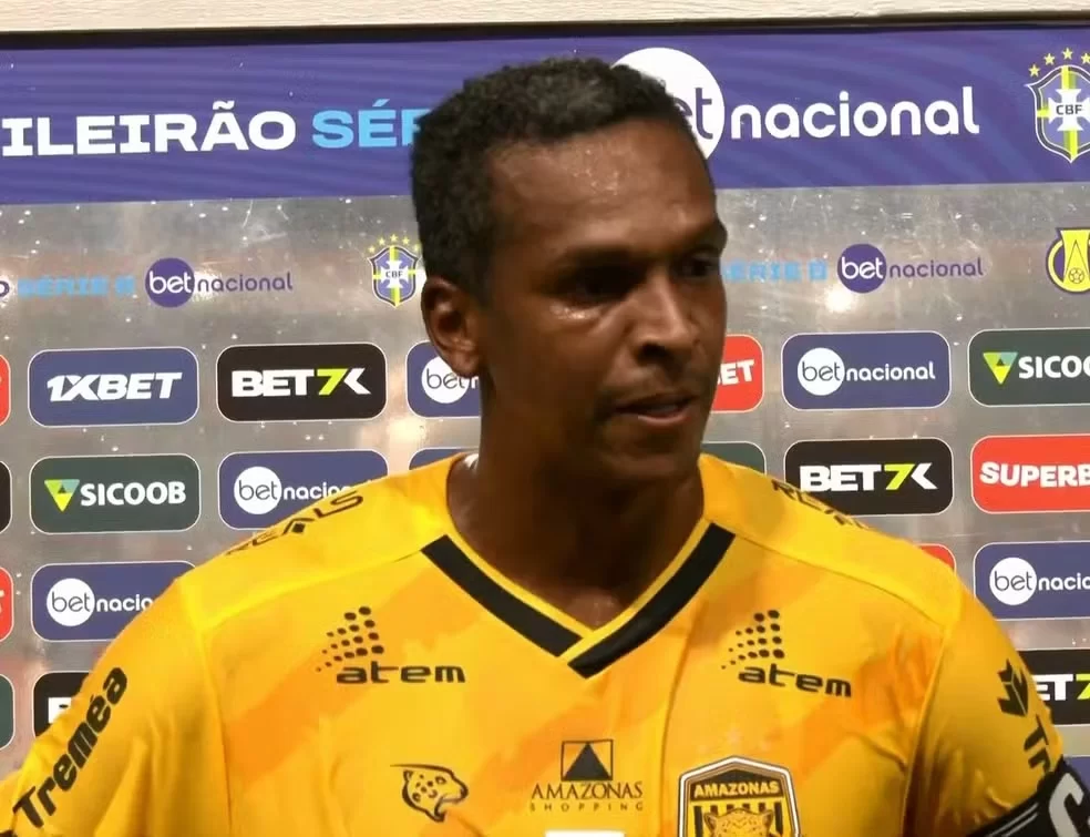 Jô, do Amazonas FC, preso hoje por não pagar pensão (Foto: reprodução/ EPTV)