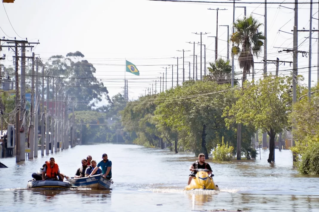 Rio Grande do Sul está em estado de calamidade (Foto: Donaldo Hadlich/Código 19)
