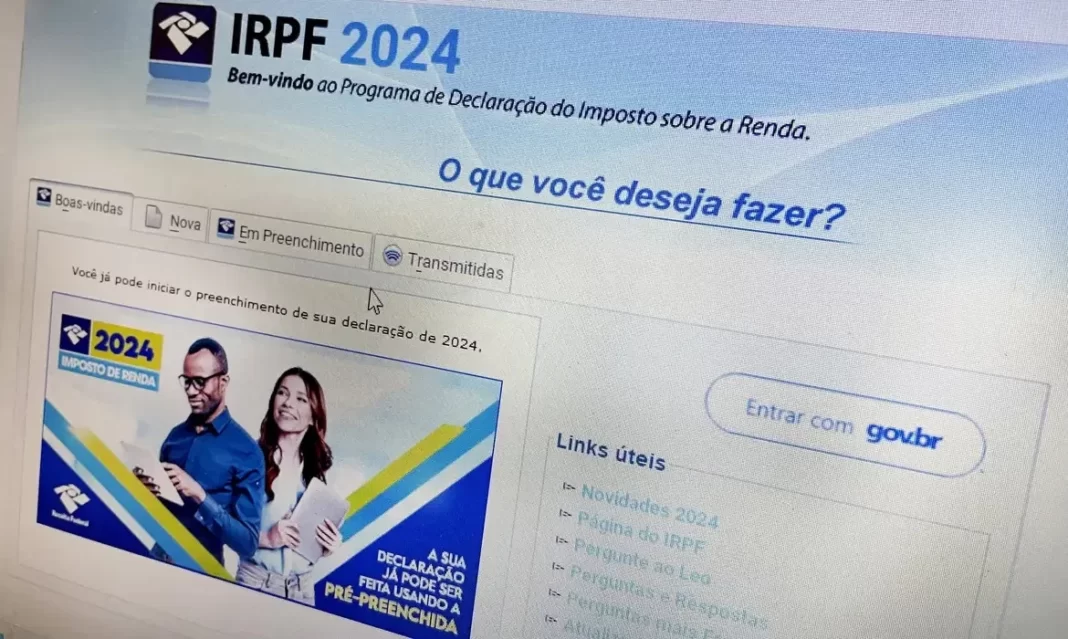 Entrega da declaração do Imposto de Renda será obrigatória para quem recebeu em 2023 rendimentos tributáveis acima de R$ 30.639,90 (Créditos: Agência Brasil)