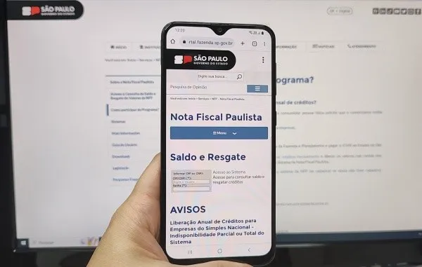 aplicativo d anota fiscal paulista