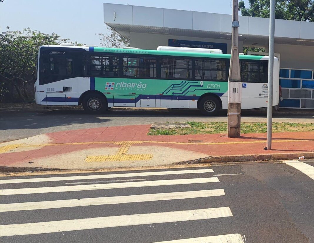 ônibus do transporte coletivo de Ribeirão Preto