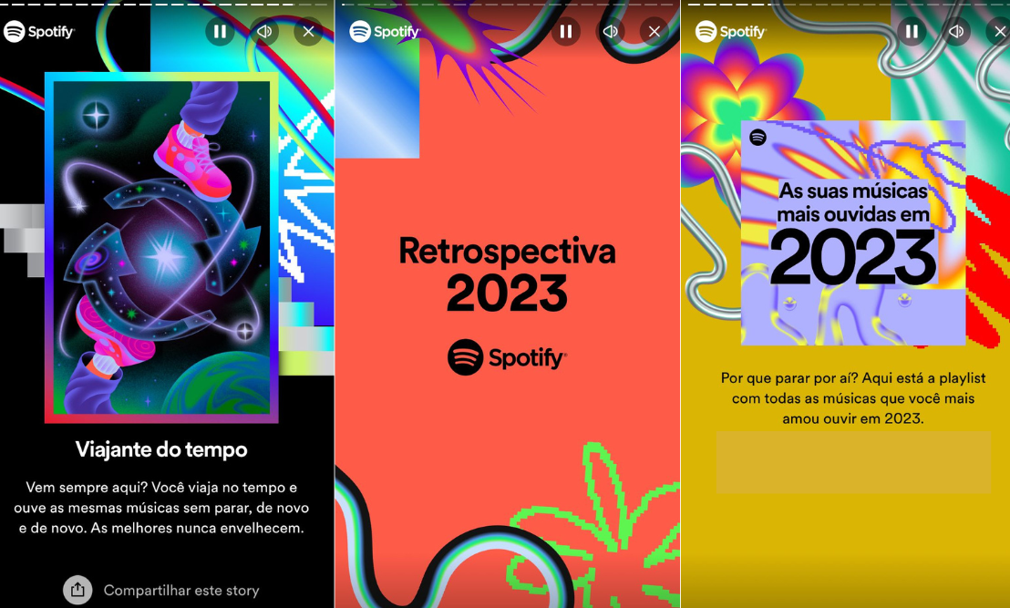 Retrospectiva Spotify 2023: veja como escutar a sua playlist desde ano