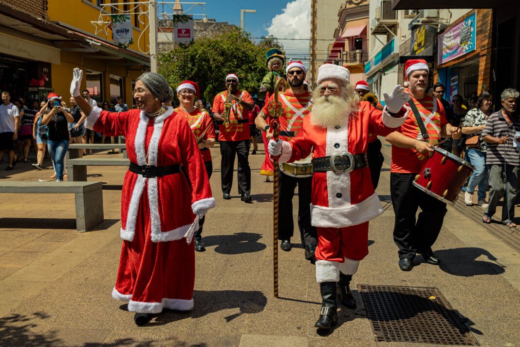 Papai Noel em Ribeirão Preto