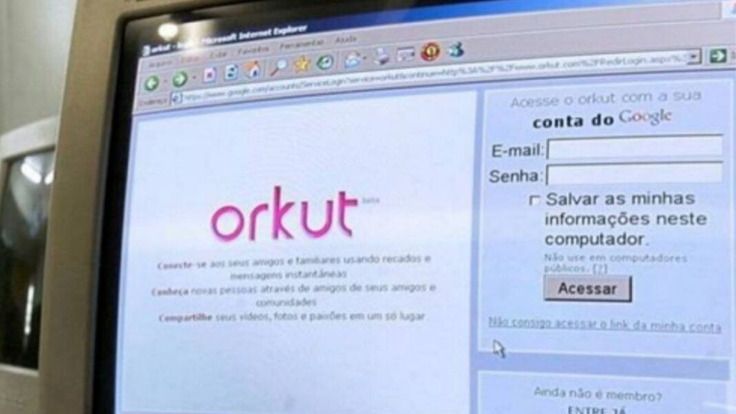 Veja como era a página do Orkut