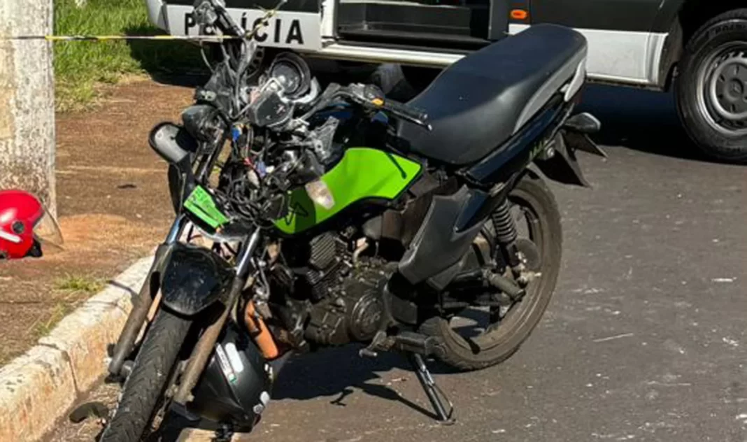 Acidente com moto em Ribeirão Preto