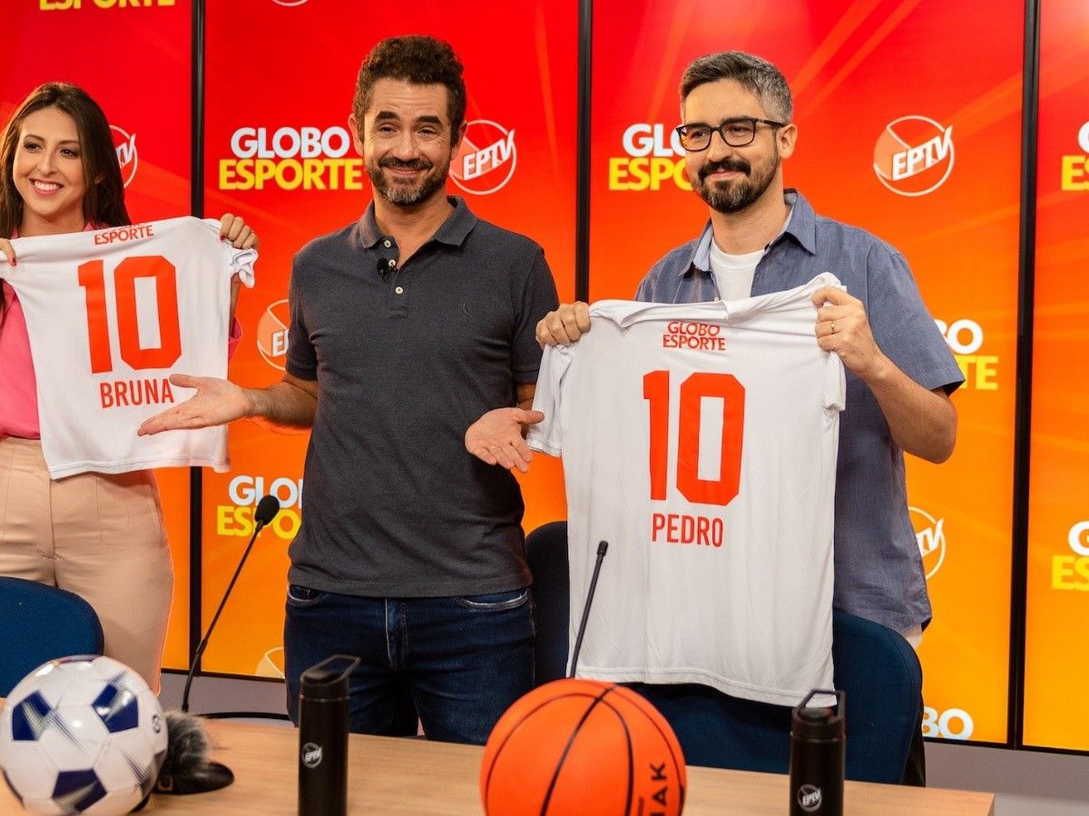 EPTV estreia Globo Esporte local no dia 17 de abril nas regiões de