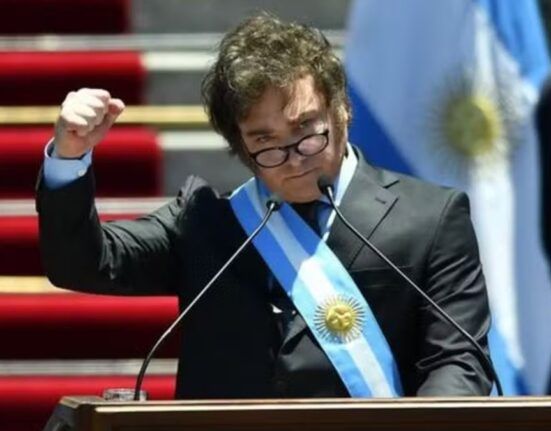 Presidente da Argentina Javier Milei (Foto: Reprodução g1)