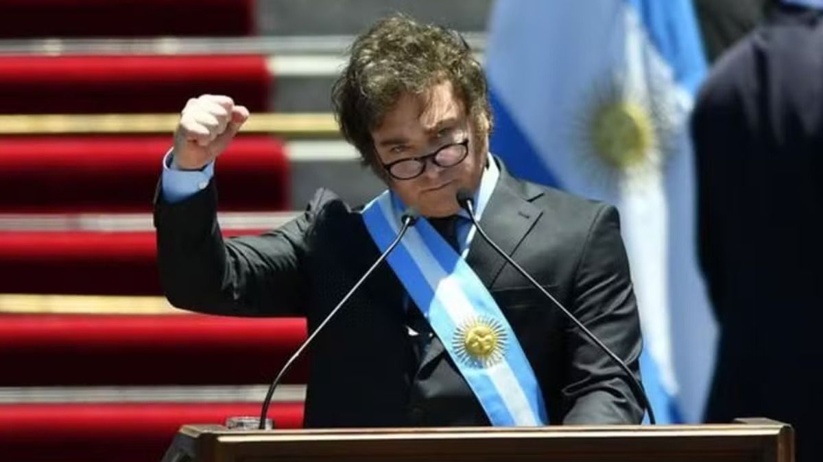 Presidente da Argentina Javier Milei (Foto: Reprodução g1)
