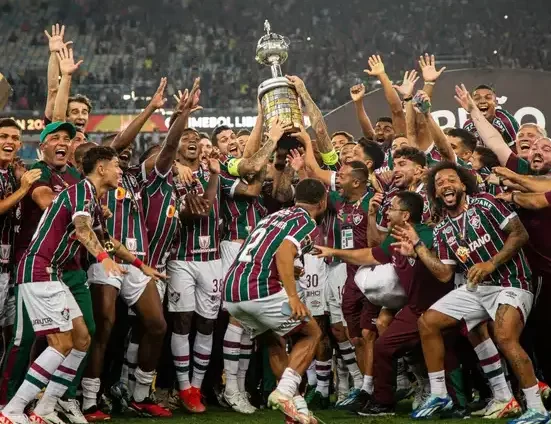Fluminense foi o campeão da Libertadores em 2023 (Foto: Conmebol)