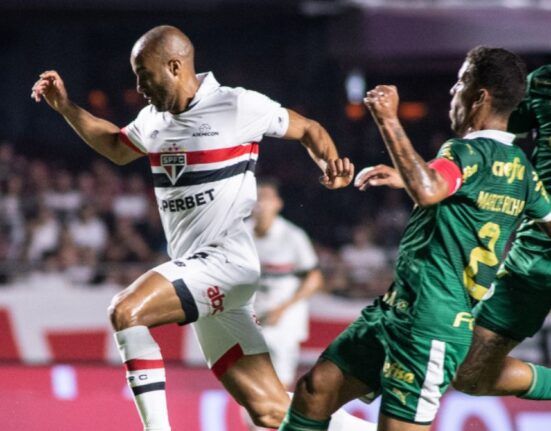 São Paulo e Palmeiras empataram em 1 a 1 (Foto: Agência Paulistão)