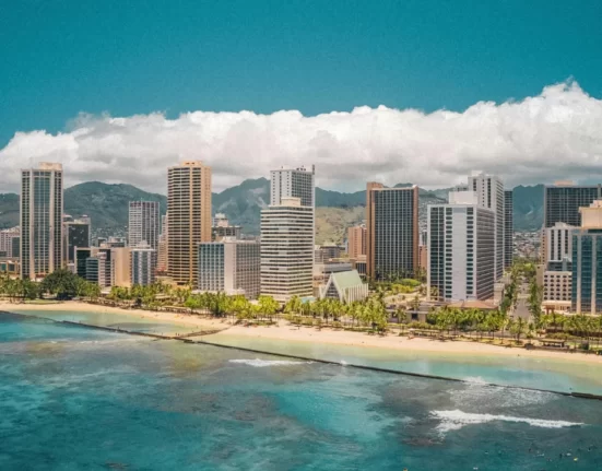 Honolulu é a capital do Havaí, nos Estados Unidos