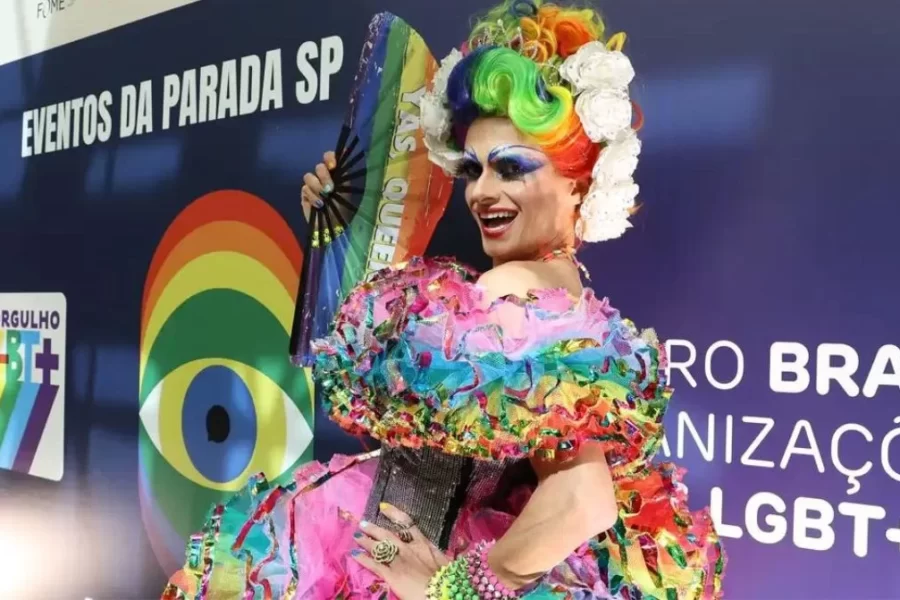 Parada do Orgulho LGBTQIA+ de São Paulo é a maior do mundo (Foto: Agência Brasil)